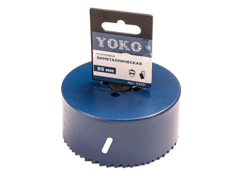 Коронка Yoko Bi-metal 95 мм Коронка Yoko Bi-metal 95 мм
